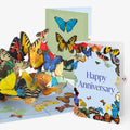 Butterflies in Flight Anniversary Pop-Up Card and Sentiment Set