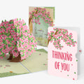 Bougainvillea Garden Thinking of You Pop-Up Card and Sentiment Set