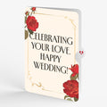 Elegant Red Rose Weddings Pop-Up Card and Sentiment Set