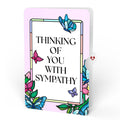 Joy Takes Flight Butterfly Sympathy Suncatcher Card and Sentiment Set