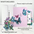 Joy Takes Flight Butterfly Birthday Suncatcher Card and Sentiment Set