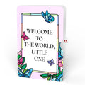 Joy Takes Flight Butterfly New Baby Suncatcher Card and Sentiment Set