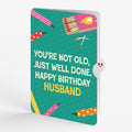Too Many Candles Birthday Music and Lights Pop-Up Card and Sentiment Set for Husband