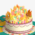 Too Many Candles Birthday Music and Lights Pop-Up Card and Sentiment Set for Dad