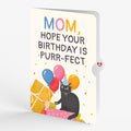 Birthday Cat-astrophe Music and Lights Pop-Up Card and Sentiment Set for Mom