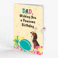 Birthday Pawty Pups Music and Lights Pop-Up Card and Sentiment Set for Dad