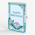 Stained Glass Butterfly Birthday Light-Up Pop-Up Card and Sentiment Set
