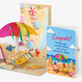 Perfect Beach Day Congratulations Pop-Up Card and Sentiment Set