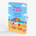 Perfect Beach Day Thank You Pop-Up Card and Sentiment Set