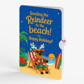 All Is Bright Holiday Reindeer Christmas Light-Up Pop-Up Card and Beach Reindeer Sentiment Set