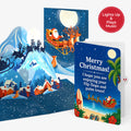 Christmas Eve Sleigh Ride Music and Lights Pop-Up Card and Palm Tree Sentiment Set