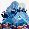 Christmas Eve Sleigh Ride Music and Lights Pop-Up Card and Palm Tree Sentiment Set