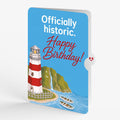 Coastal Lighthouse Birthday Pop-Up Card and Officially Historic Sentiment Set