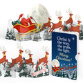 Christmas Sleigh Ride Loooooong Card™ (Expands to 2 feet) and Christ the Light Sentiment Set