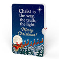 Christmas Sleigh Ride Loooooong Card™ (Expands to 2 feet) and Christ the Light Sentiment Set