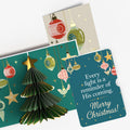 Tis the Season Christmas Tree Pop-Up Card and His Coming Sentiment Set