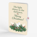 Winter Greens Christmas Candle Pop-Up Card and His Light Shines Sentiment Set