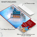 Stained Glass Christmas Chapel Pop-Up Card and Step Into Grace Sentiment Set