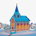 Stained Glass Christmas Chapel Pop-Up Card and Step Into Grace Sentiment Set