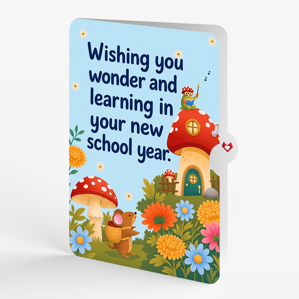 Woodland Critter Village Encouragement Pop-Up Card and Sentiment Set