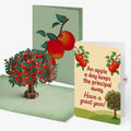 Apple Tree Encouragement Pop-Up Card and Sentiment Set