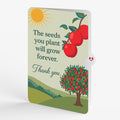 Apple Tree Thank You Pop-Up Card and Growing Seeds Sentiment Set