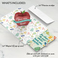 Amazing Teacher Apple Thank You Pop-Up Card and Shape the Year Sentiment Set