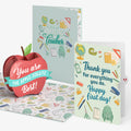 Amazing Teacher Apple Thank You Pop-Up Card and Everything You Do Sentiment Set