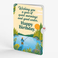 Gone Fishing Birthday Pop-Up Card and Quiet Mornings Sentiment Set