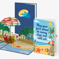 Sandy Shores Birthday Pop-Up Card and Sunny Days Sentiment Set