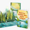 Gone Fishing Birthday Pop-Up Card and Reeling It In Sentiment Set
