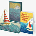 Sailboat on the Horizon Birthday Pop-Up Card and Smooth Sailing Sentiment Set