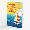 Sailboat on the Horizon Birthday Pop-Up Card and Smooth Sailing Sentiment Set