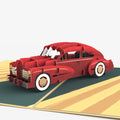 Iconic Classic Car Birthday Pop-Up Card and Long Way Home Sentiment Set