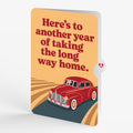 Iconic Classic Car Birthday Pop-Up Card and Long Way Home Sentiment Set