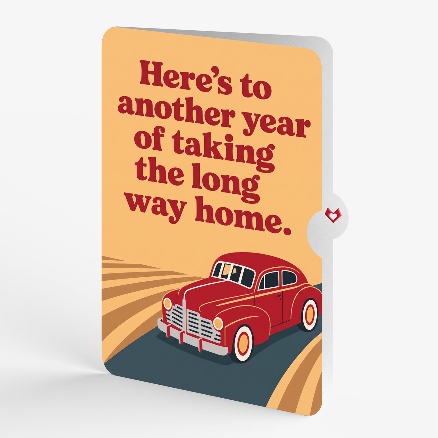 Iconic Classic Car Birthday Pop-Up Card and Long Way Home Sentiment Set