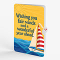 Sailboat on the Horizon Birthday Pop-Up Card and Fair Winds Sentiment Set