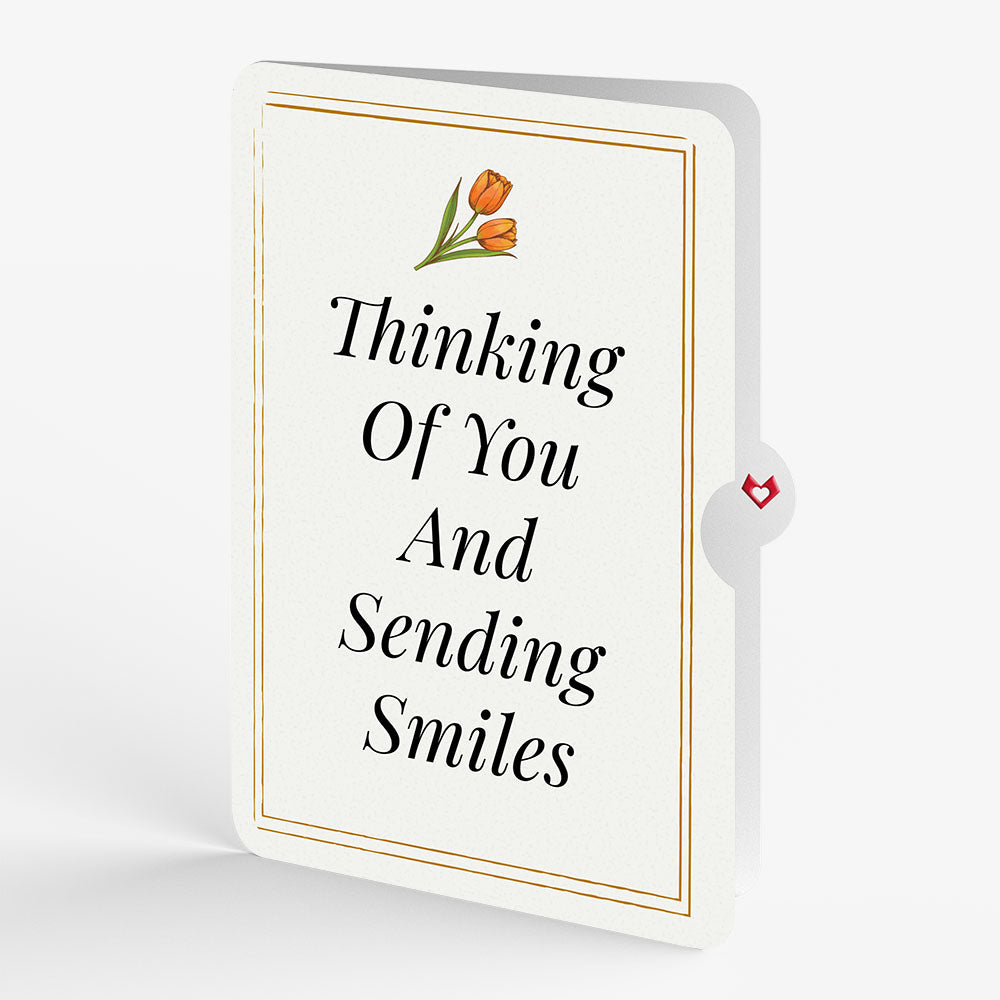 Blooming Carrot Bouquet Thinking of You Pop-Up Card and Sentiment Set