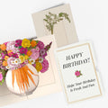 Blooming Carrot Bouquet Birthday Pop-Up Card and Sentiment Set