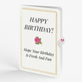 Blooming Carrot Bouquet Birthday Pop-Up Card and Sentiment Set
