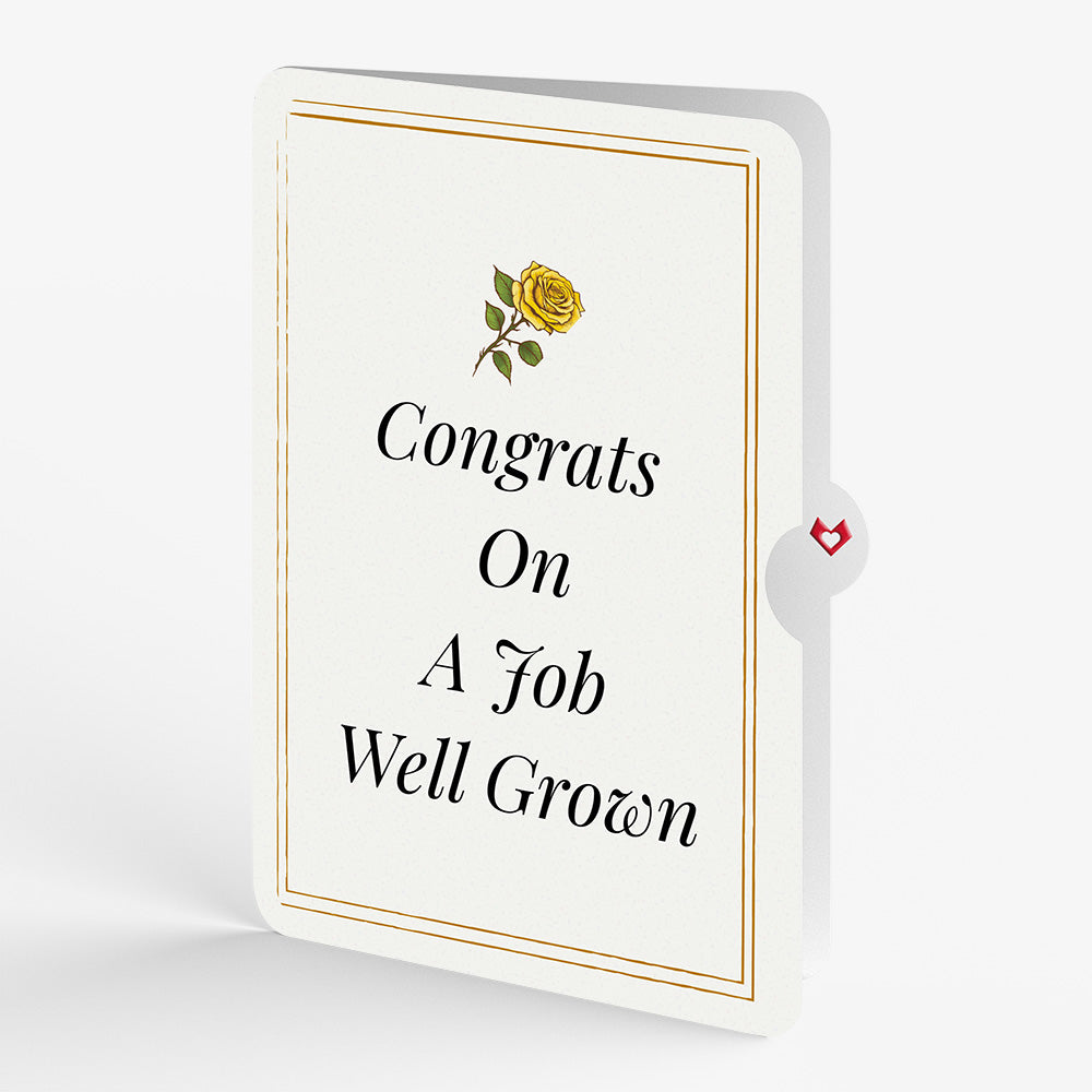Blooming Carrot Bouquet Congratulations Pop-Up Card and Sentiment Set