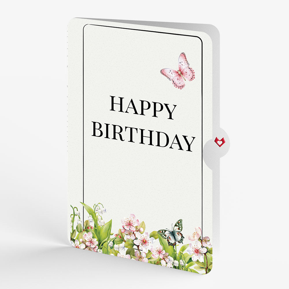 Born to Bloom: May Birth Month Flowers Birthday Pop-Up Card and Sentiment Set