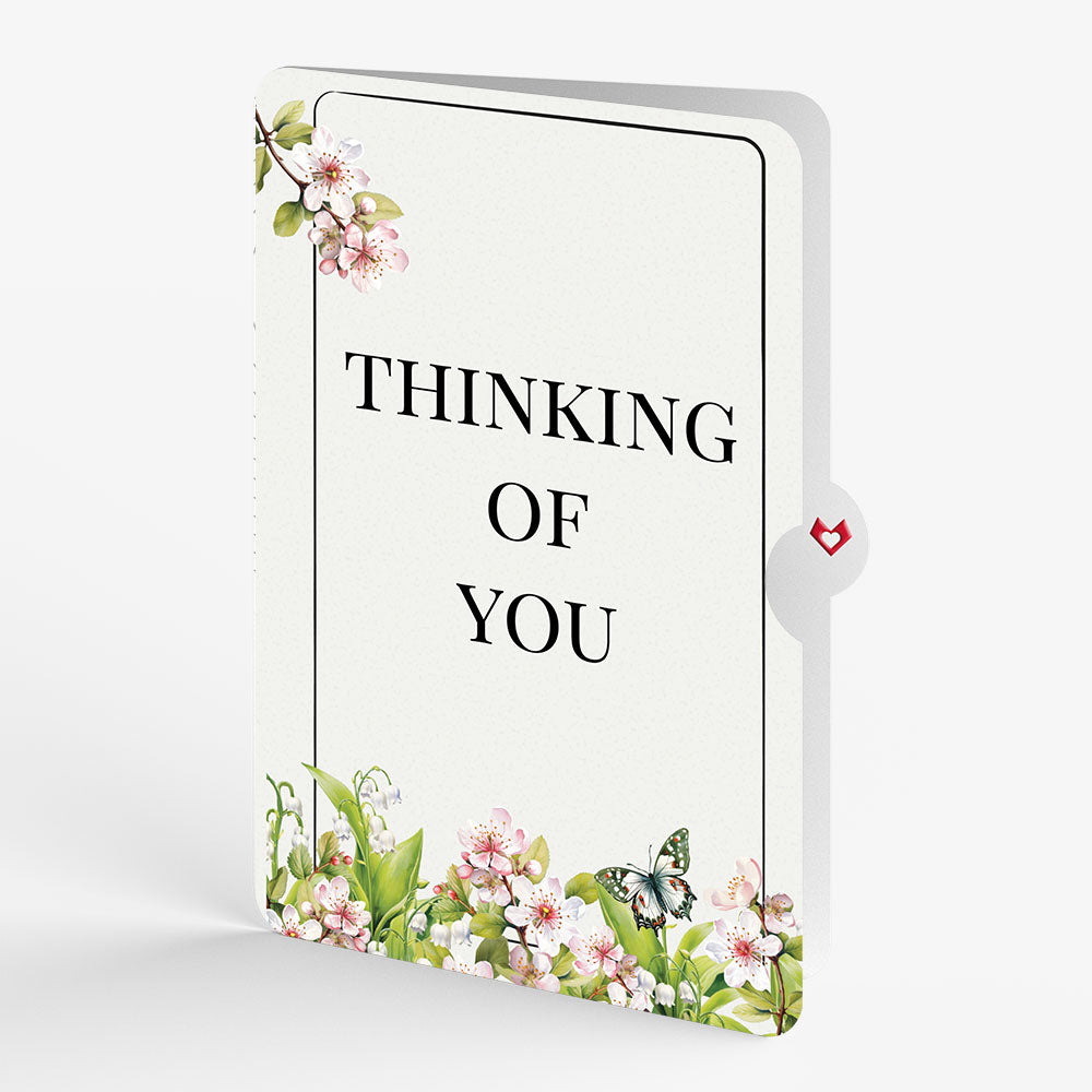 Born to Bloom: May Birth Month Flowers Thinking of You Pop-Up Card and Sentiment Set