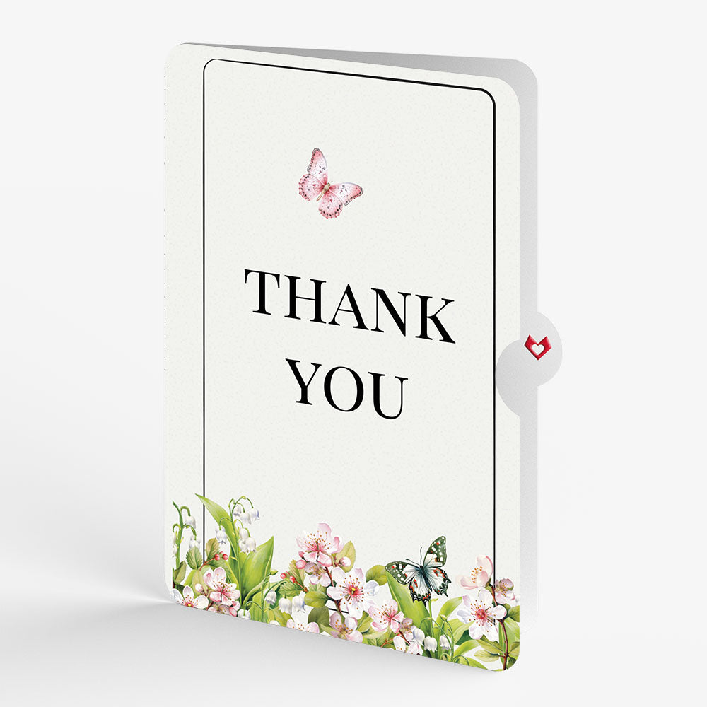 Born to Bloom: May Birth Month Flowers Thank You Pop-Up Card and Sentiment Set