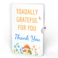'Toadally Awesome' Thank You Plushpop Card and Toadally Grateful Sentiment Set