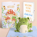 'Toadally Awesome' New Baby Plushpop Card and Sentiment Set