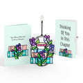 Warmth in Every Chapter Thinking of You Suncatcher Card and Sentiment Set