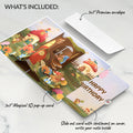 Woodland Critter Village Birthday Pop-Up Card and Sentiment Set