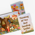 Woodland Critter Village Thinking of You Pop-Up Card and Sentiment Set