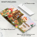 Woodland Critter Village Thank You Pop-Up Card and Sentiment Set